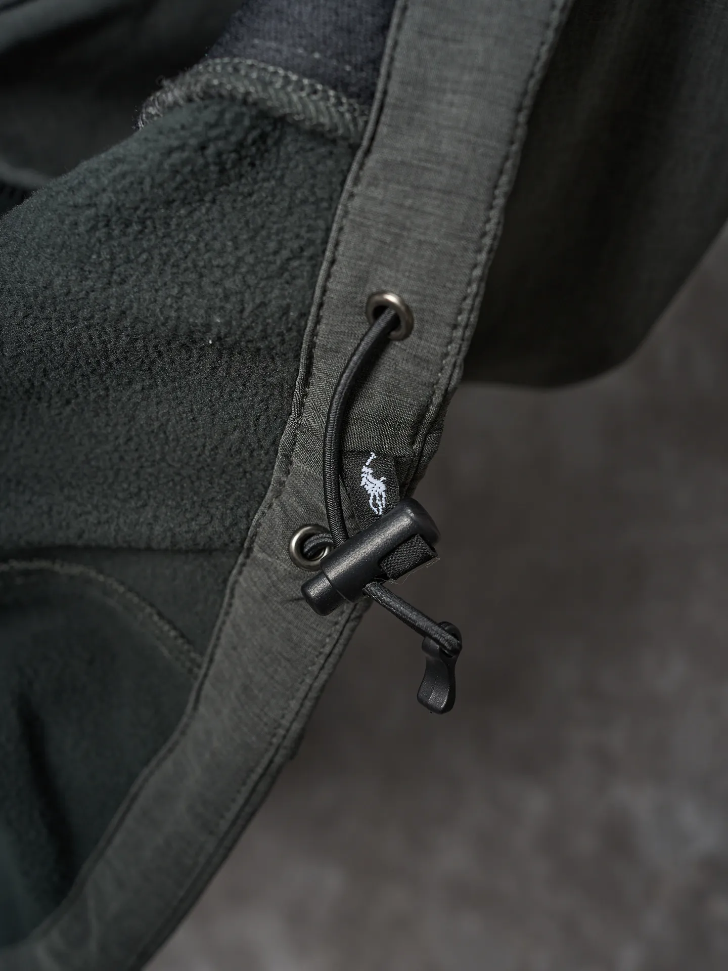 P380 Actual hanging auction】Ralph Lauren/Ralph Lauren technical fabric solid color logo embroidered zipper collar vest cardigan [Ready stock] XS S M L